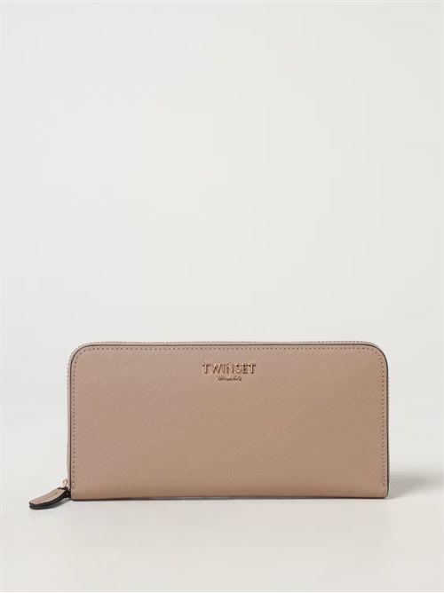 Portafoglio Twinset in pelle sintetica saffiano TWINSET | TB7276/12145